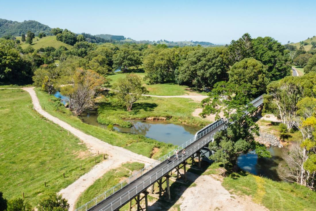 Cycling the Northern Rivers Rail Trail