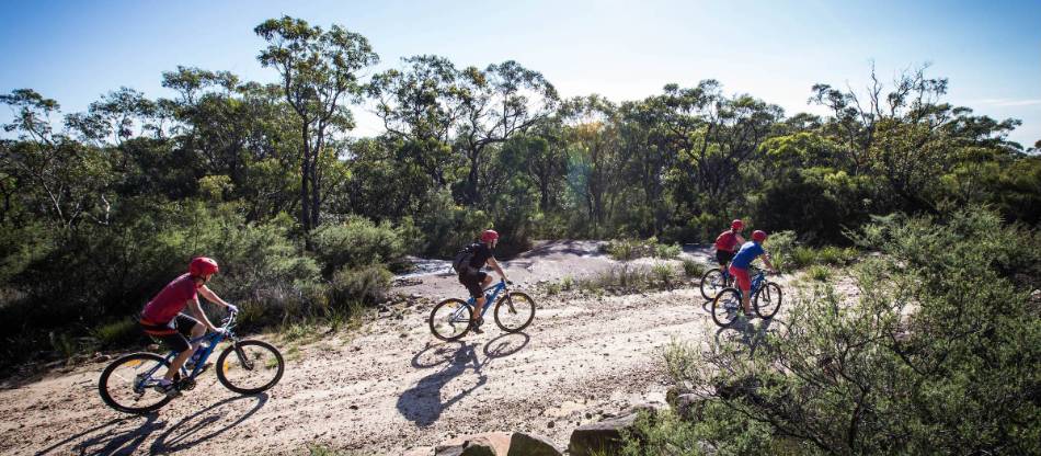 glacial blue hills mountain biking