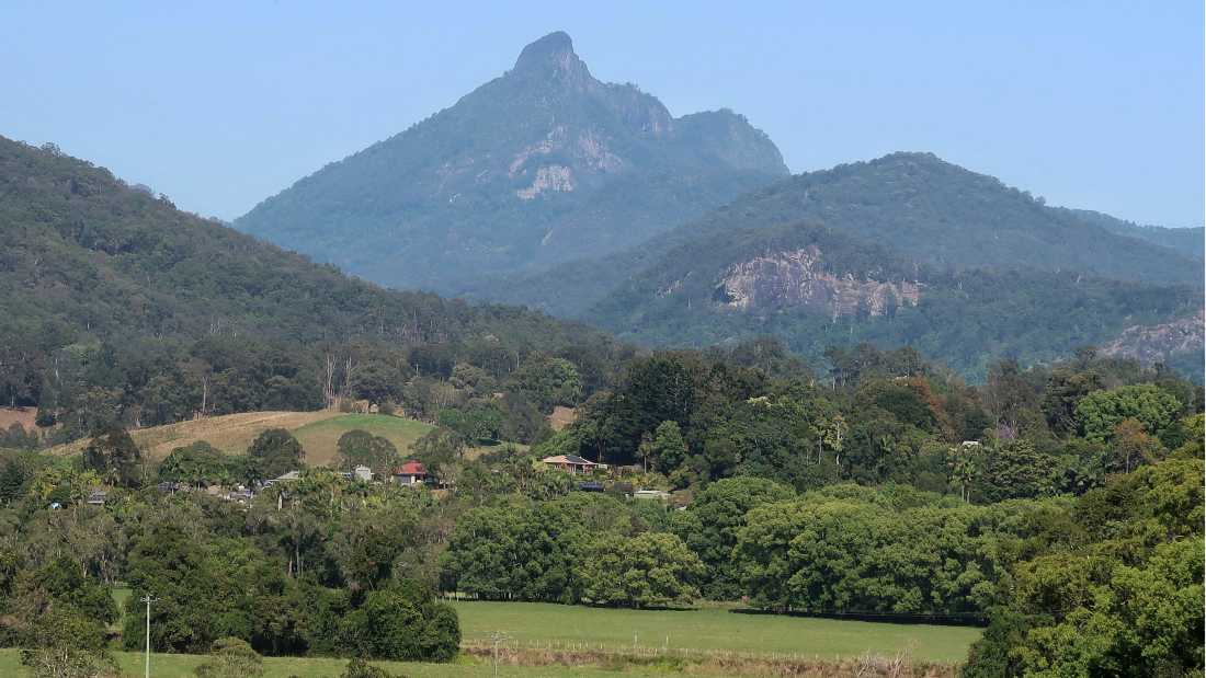 Enjoy views of Wollumbin as you cycle through the region | Erin Wileman