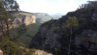 Views into the Megalong Valley from North's Lookout above Nellies Glen |  <i>Linda Murden</i>