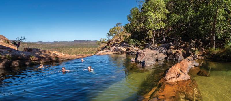Breathtaking swimming holes abound in Kakadu National Park | <i>Peter Walton</i>