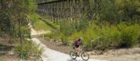 Ride by the Stony Creek Trestle Bridge | Ride High Country