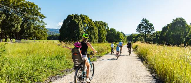 Cycling the Northern Rivers Rail Trail