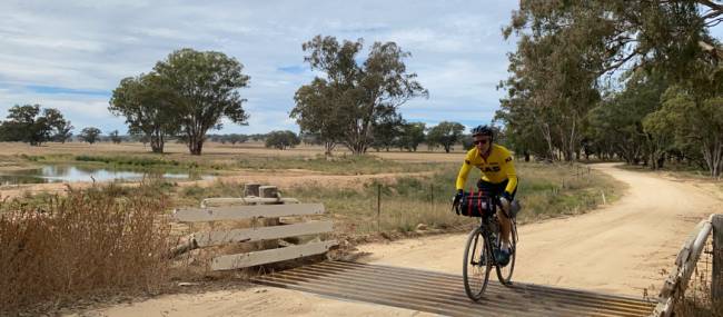 Crossing a small bridge on the route between Mendooran and Dunedoo | Michele Eckersley