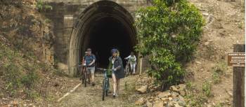 Discover the 6 tunnels along the Boyne Burnett Inland Rail Trail