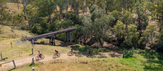 Classic Australian scenery along the Brisbane Valley Rail Trail | Tourism and Events Queensland