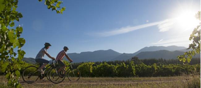 Cyclists on the Great Victorian Rail Trail | Mark Watson